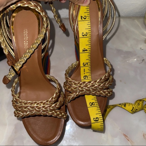 Roberto Cavalli wedges size 36.5 - Picture 7 of 16